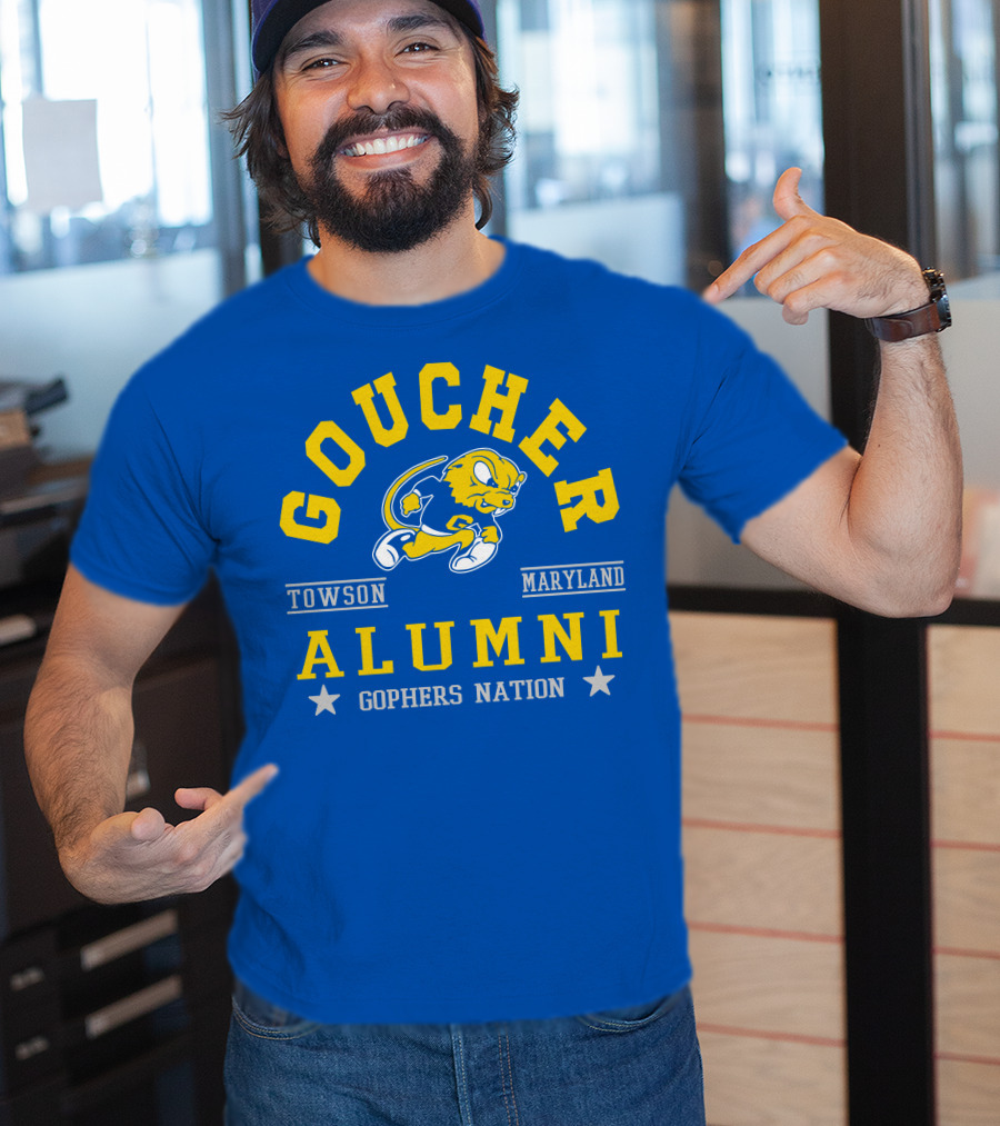 Goucher College Towson Maryland Alumni Gophers Nation T-Shirt