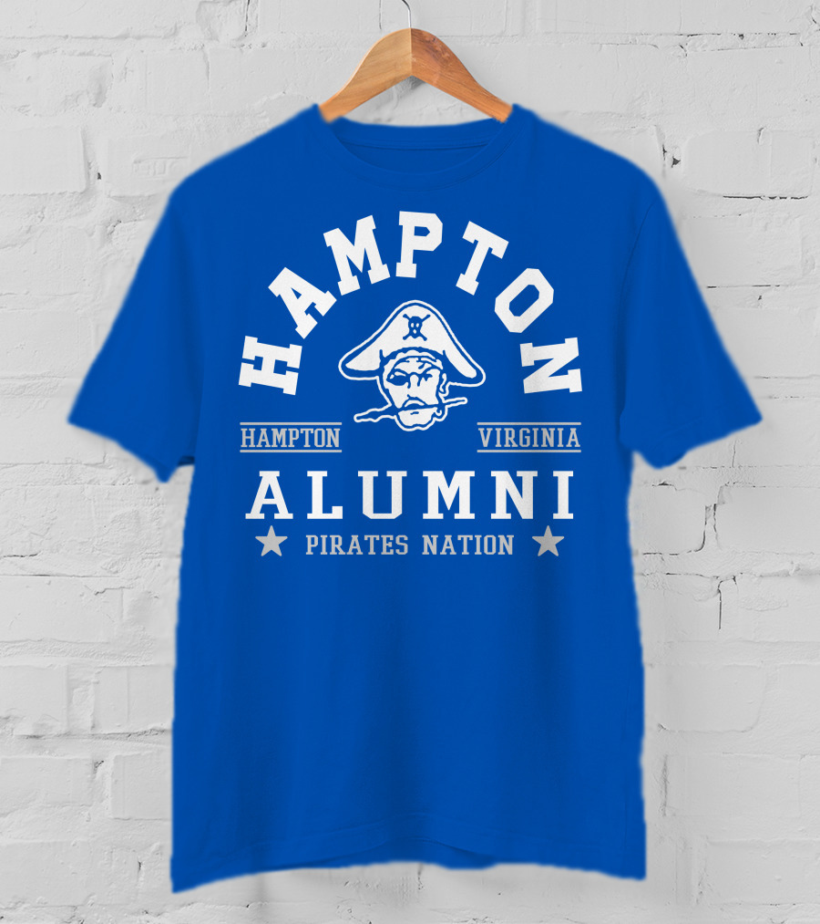Hampton Alumni Pirates Nation Virginia T-Shirt