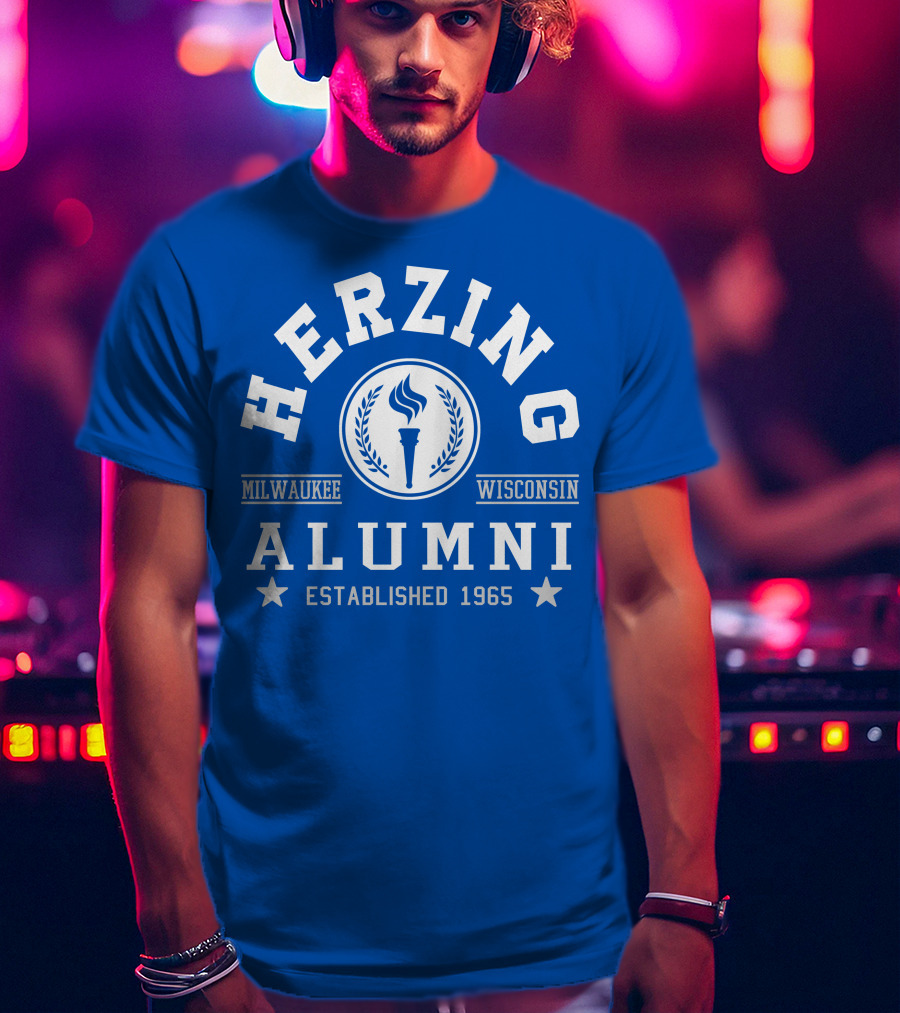 Herzing Alumni Milwaukee Wisconsin Established 1965 T-Shirt