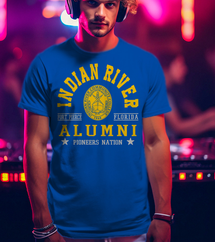 Indian River Community College Fort Pierce Florida Alumni Pioneers Nation 1960 T-Shirt