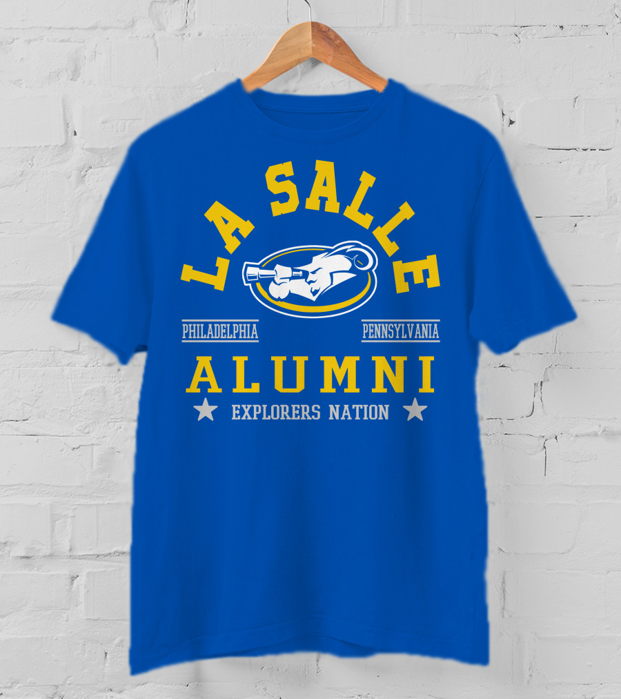 La Salle Alumni Explorers Nation Philadelphia Pennsylvania T-Shirt
