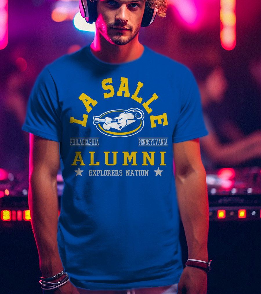 La Salle Alumni Explorers Nation Philadelphia Pennsylvania T-Shirt