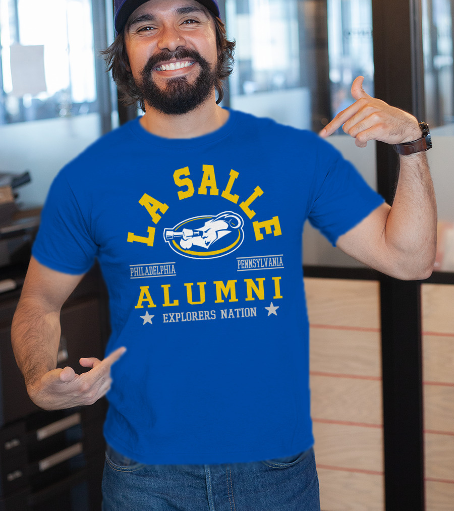 La Salle Alumni Explorers Nation Philadelphia Pennsylvania T-Shirt