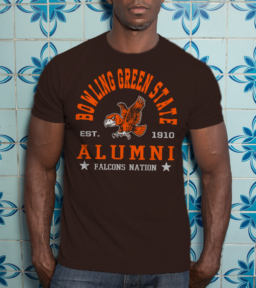 Bowling Green State University Falcons Alumni Est. 1910 Nation T-Shirt