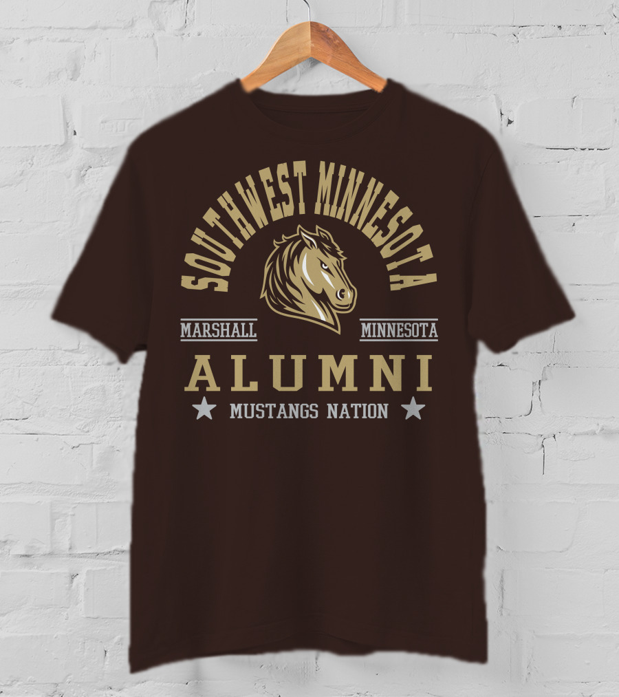 Southwest Minnesota Marshall Alumni Mustangs Nation T-Shirt