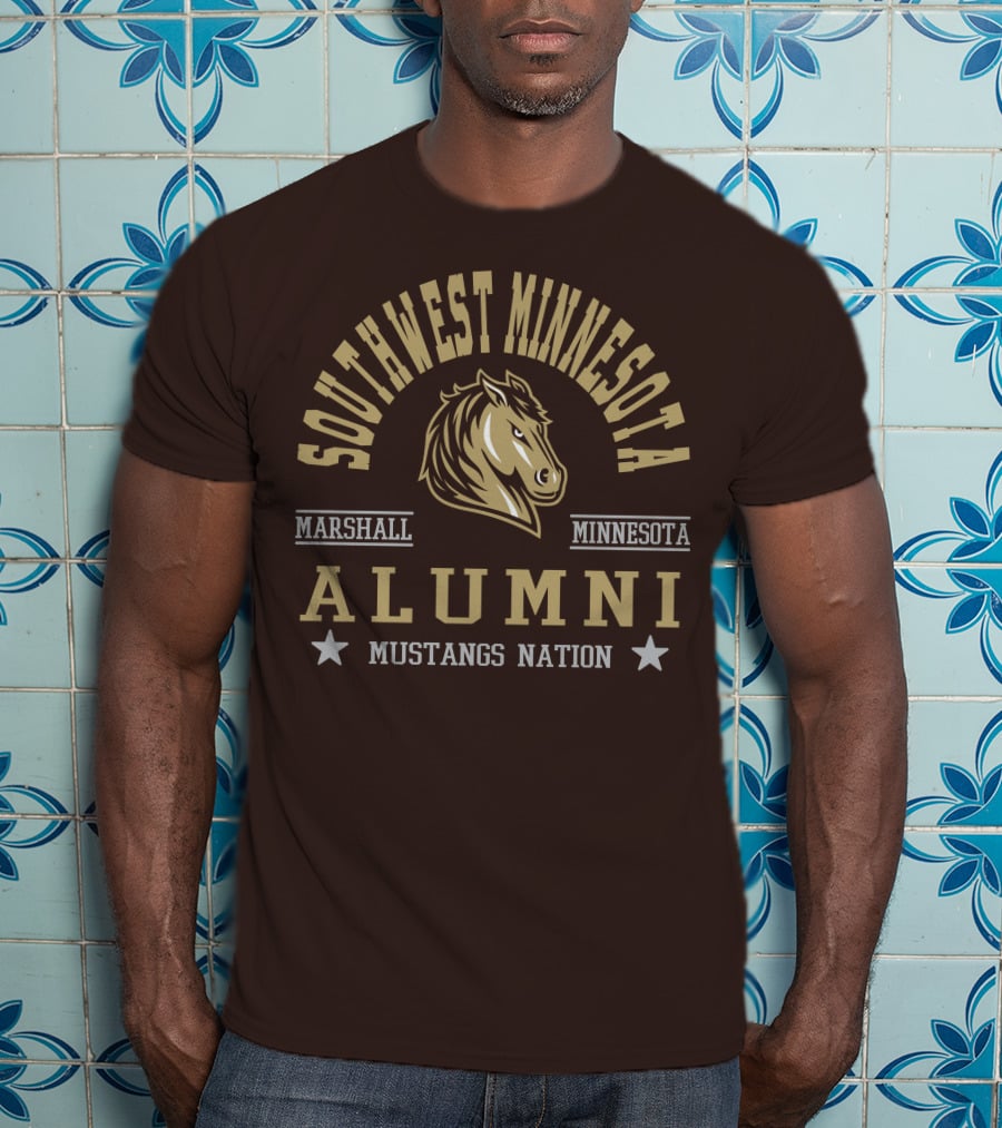 Southwest Minnesota Marshall Alumni Mustangs Nation T-Shirt