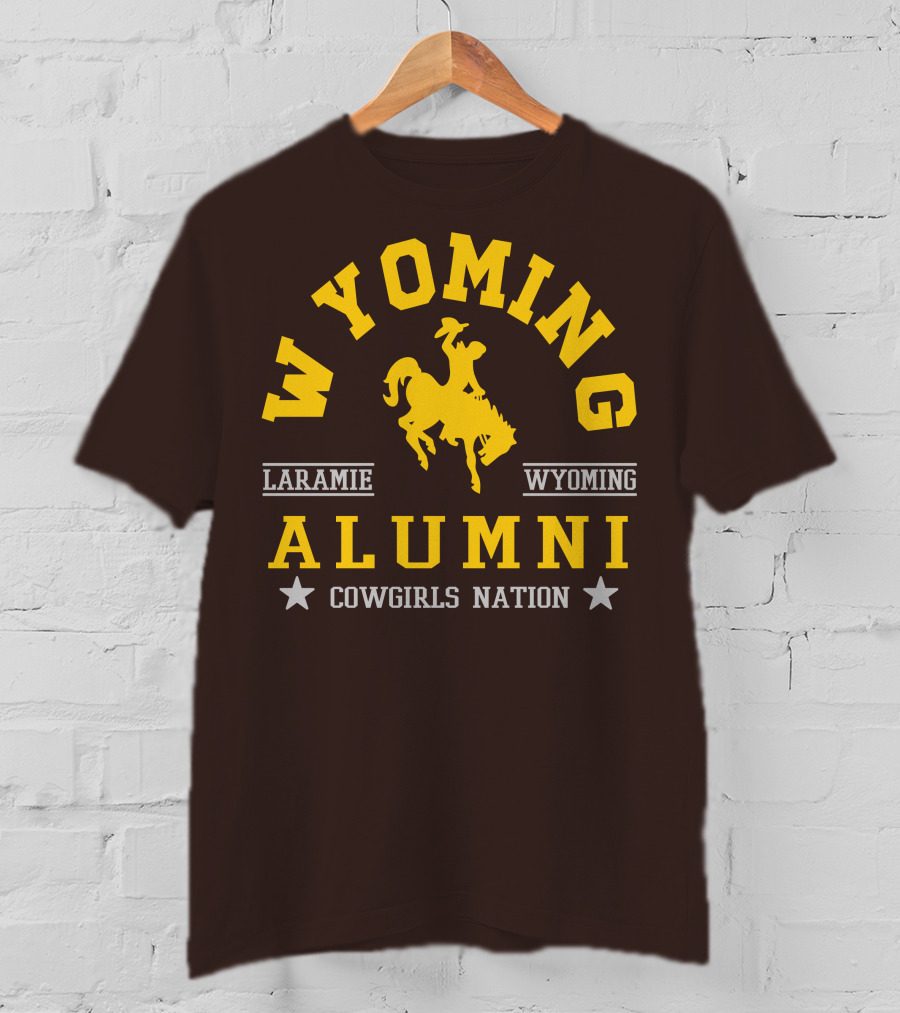 Wyoming Alumni Laramie Cowgirls Nation T-Shirt