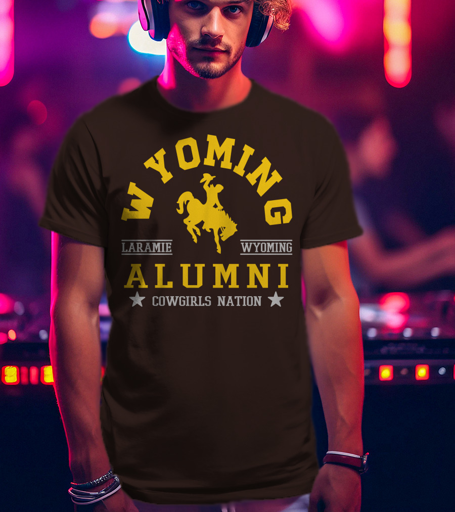 Wyoming Alumni Laramie Cowgirls Nation T-Shirt