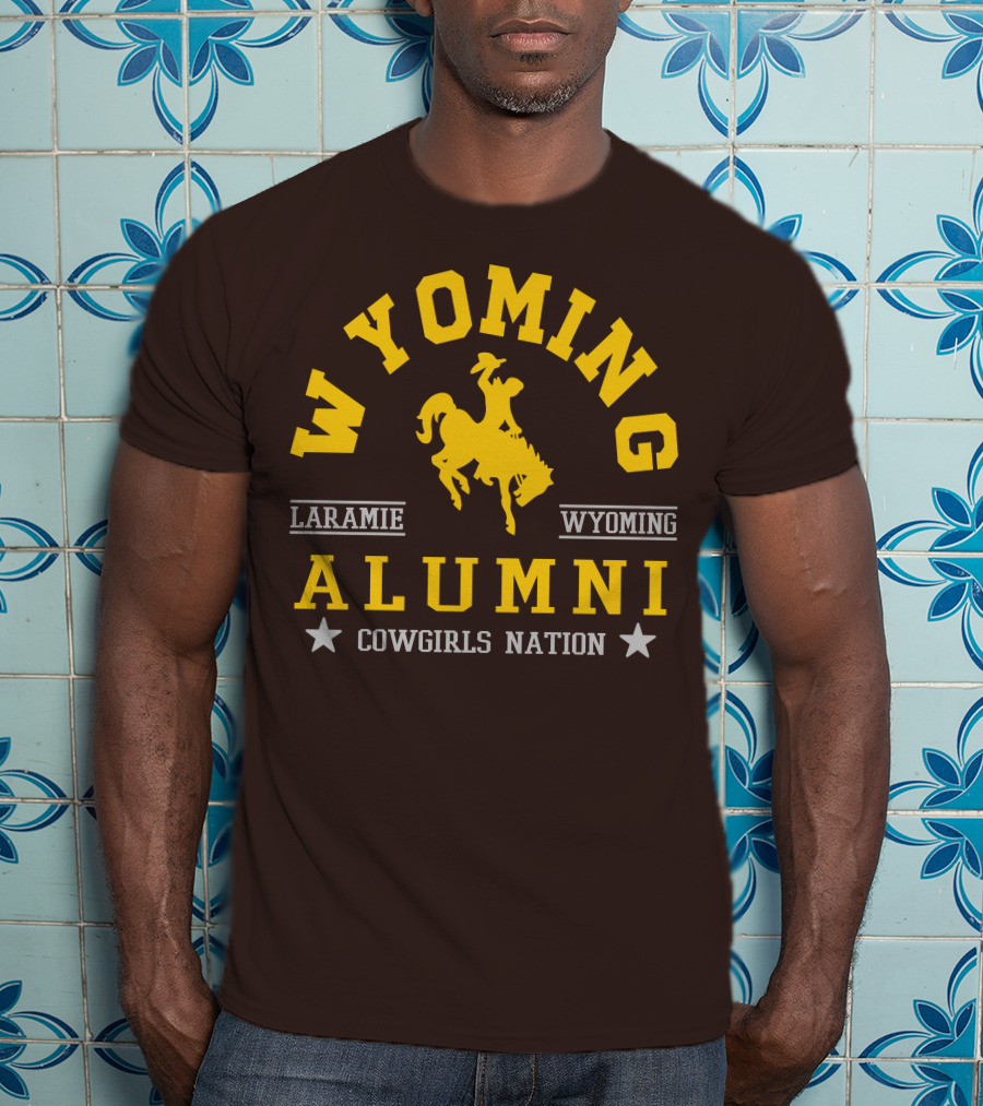 Wyoming Alumni Laramie Cowgirls Nation T-Shirt