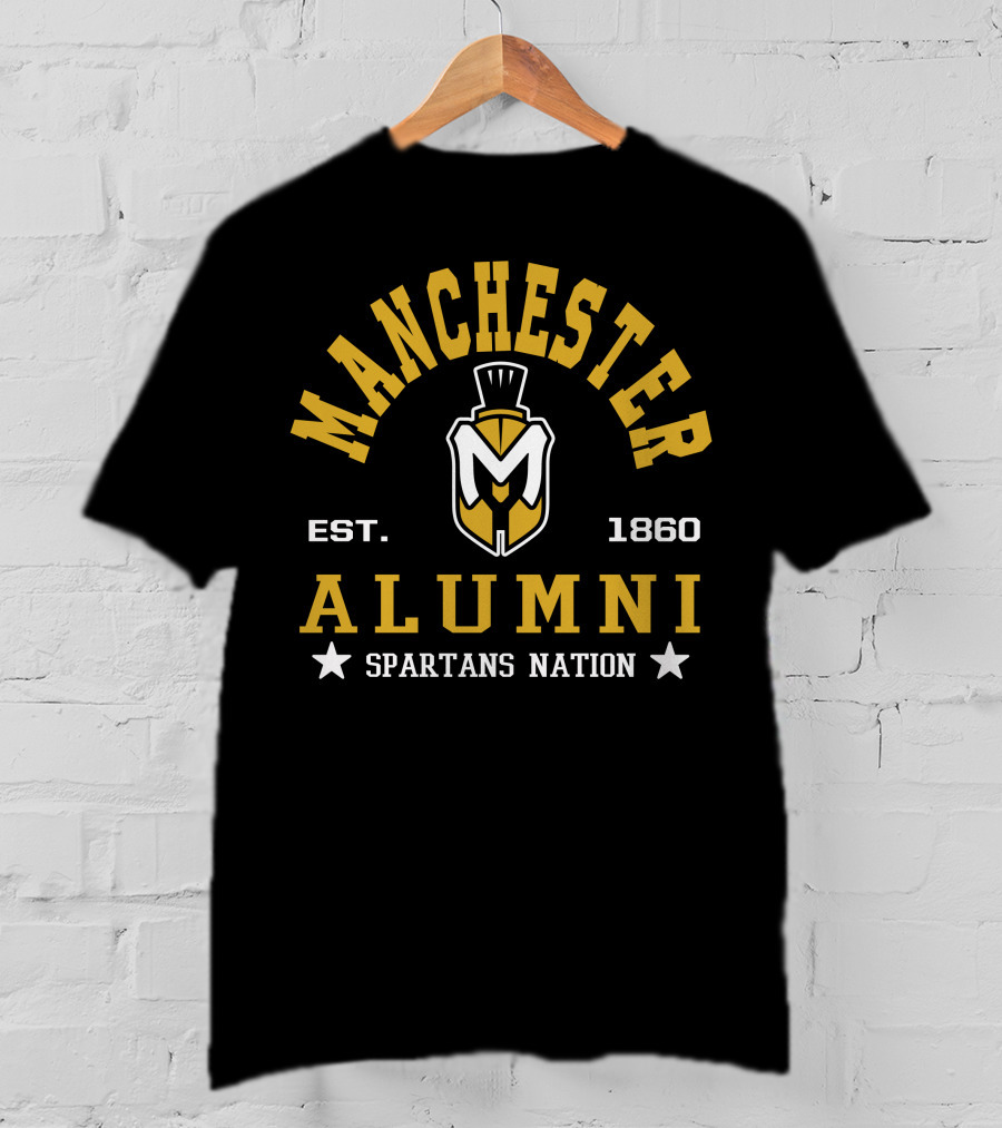 Manchester College Alumni Spartans Nation Est. 1860 T-Shirt