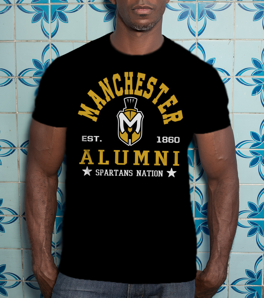 Manchester College Alumni Spartans Nation Est. 1860 T-Shirt