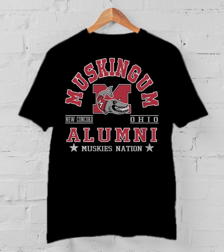Muskingum College Alumni Muskie Nation New Concord Ohio T-Shirt