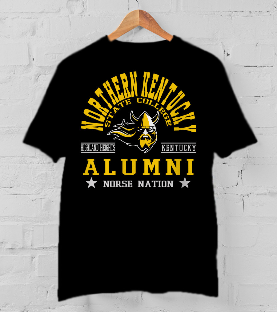 Northern Kentucky State College Alumni Norse Nation Highland Heights Kentucky T-Shirt