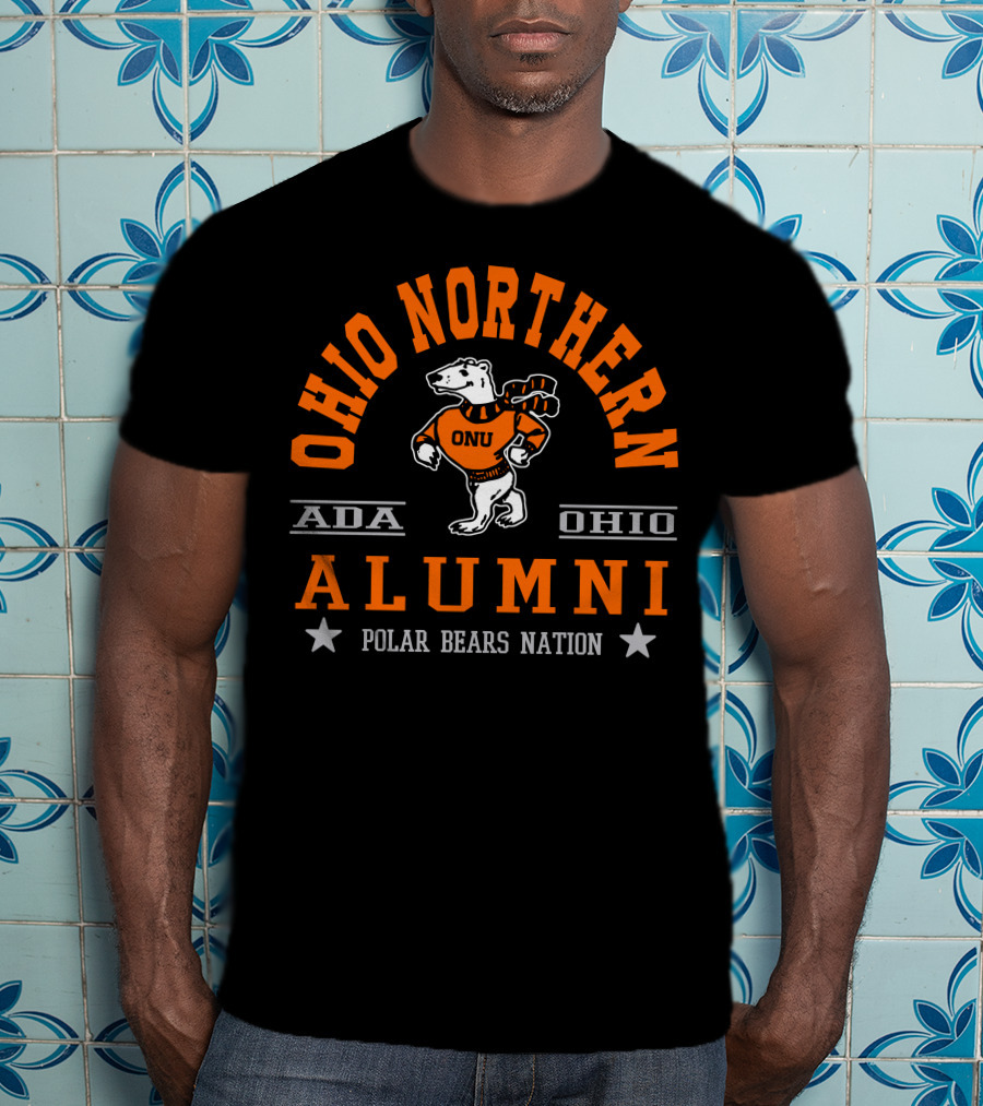 Ohio Northern Alumni Polar Bears Nation Ada Ohio ONU T-Shirt