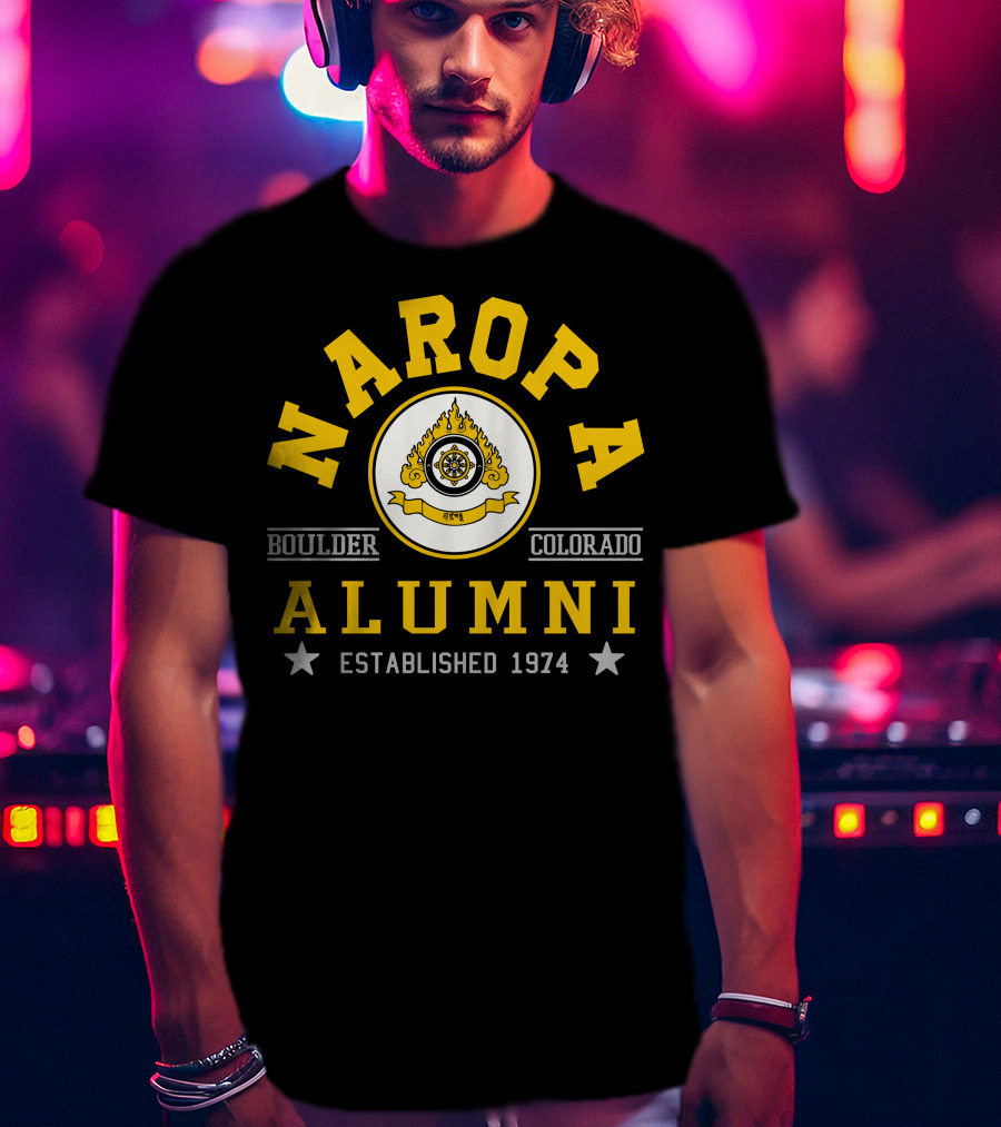 Naropa University Alumni Boulder Colorado Established 1974 T-Shirt