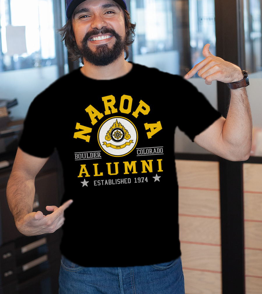 Naropa University Alumni Boulder Colorado Established 1974 T-Shirt