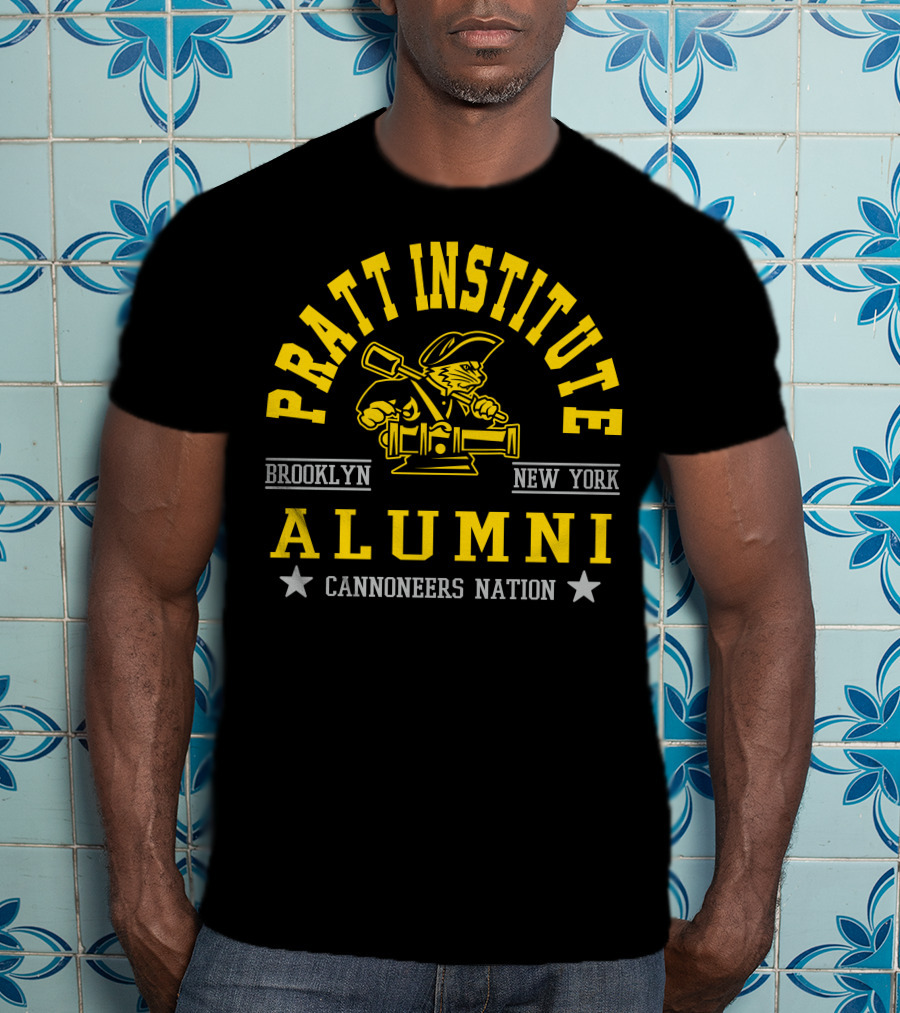 Pratt Institute Brooklyn New York Alumni Cannoneers Nation T-Shirt