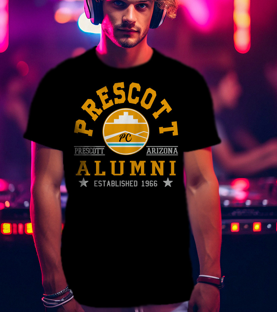 Prescott Alumni Arizona PC Established 1966 T-Shirt