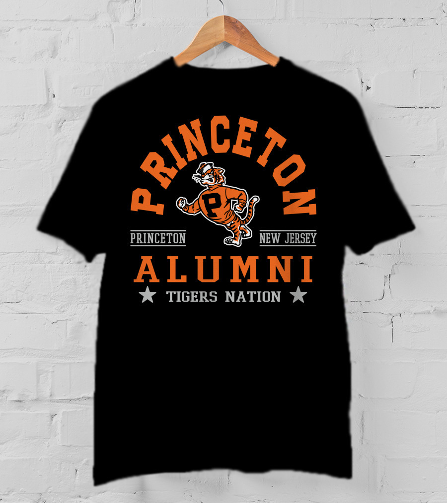 Princeton Alumni Tigers Nation New Jersey T-Shirt
