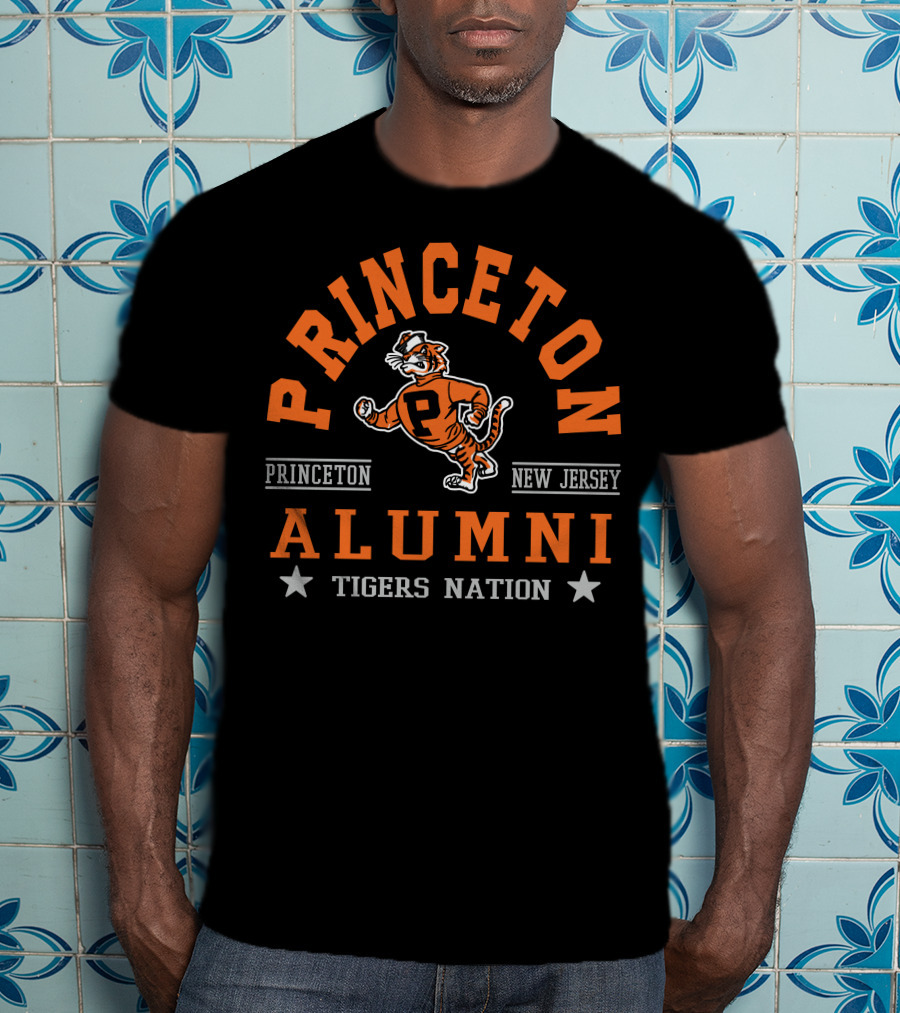 Princeton Alumni Tigers Nation New Jersey T-Shirt