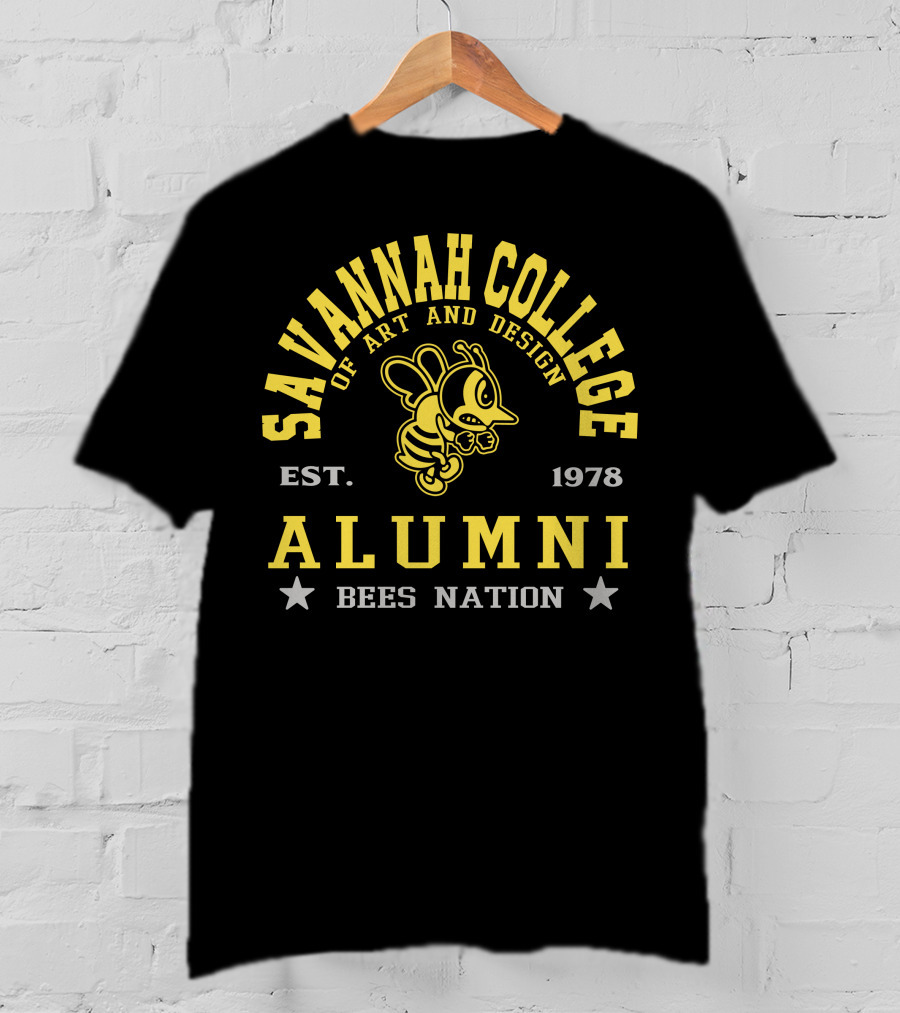 Savannah College Of Art And Design Alumni Est. 1978 Bees Nation T-Shirt