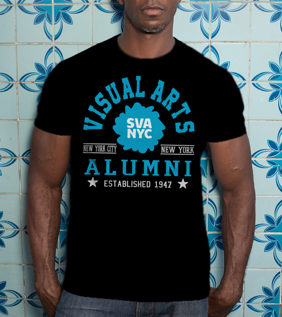 SVA NYC Visual Arts Alumni New York City Established 1947 T-Shirt