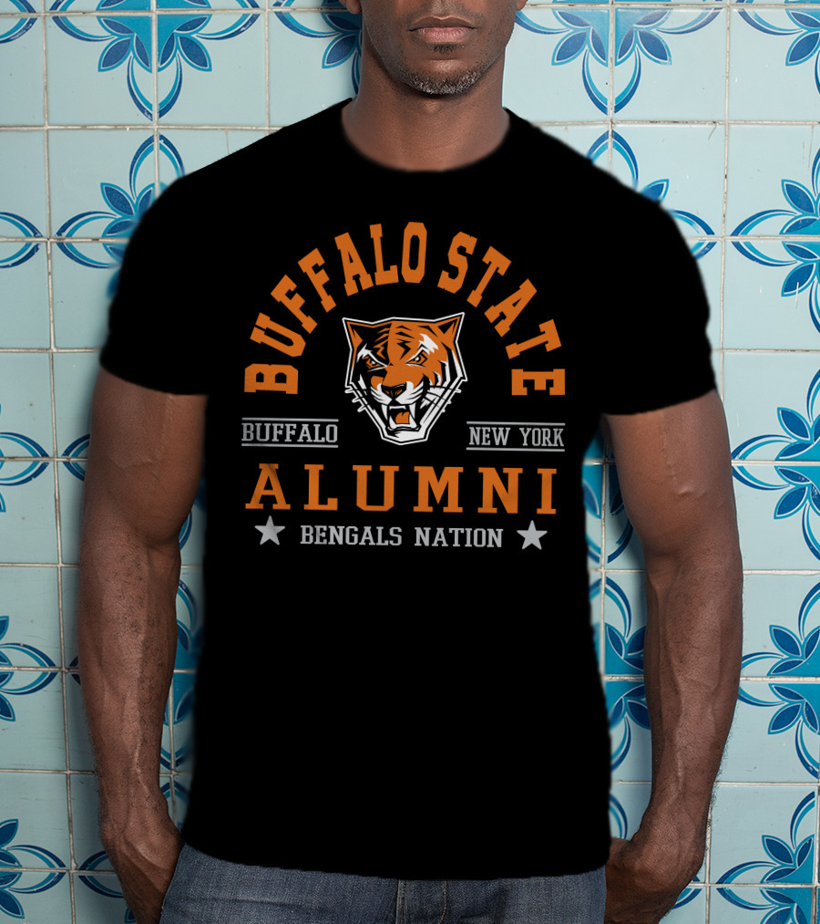 Buffalo State New York Alumni Bengals Nation T-Shirt