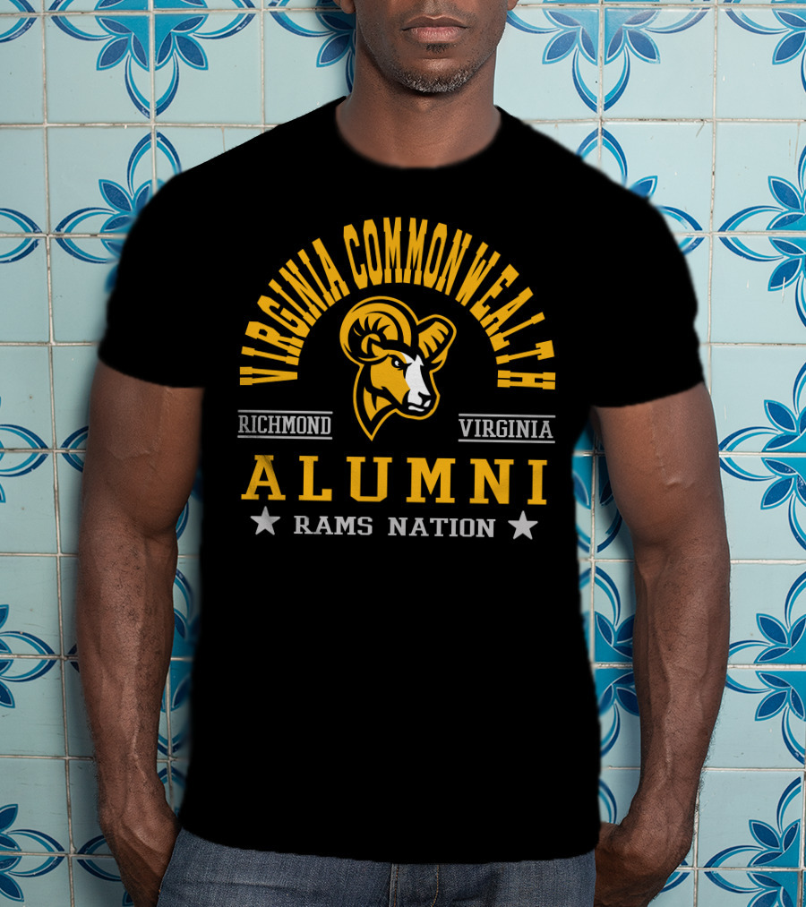 Virginia Commonwealth University Rams Alumni Richmond Virginia Rams Nation T-Shirt