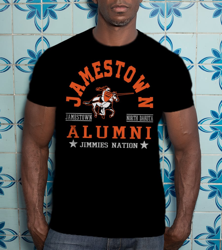 Jamestown College Alumni Jimmies Nation North Dakota T-Shirt
