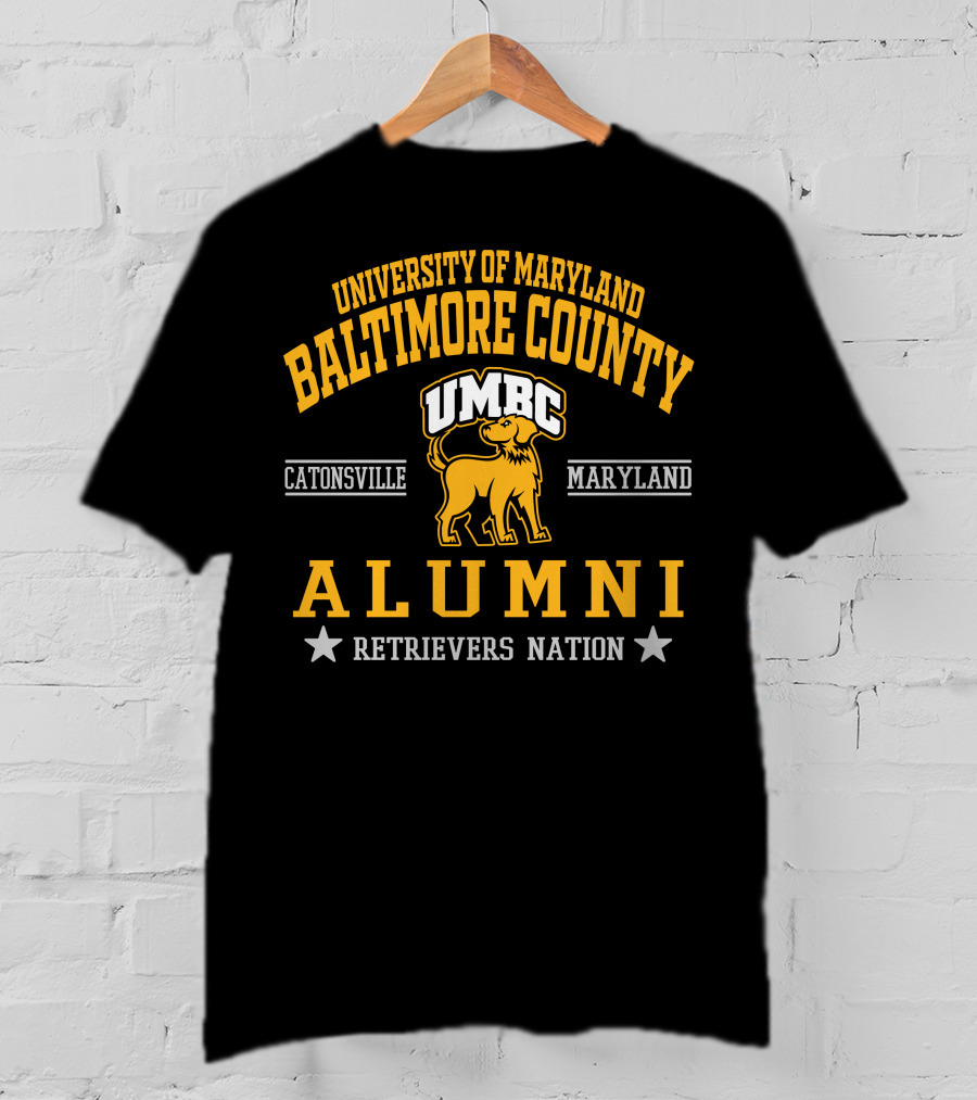 University Of Maryland Baltimore County UMBC Alumni Retrievers Nation Catonsville Maryland T-Shirt