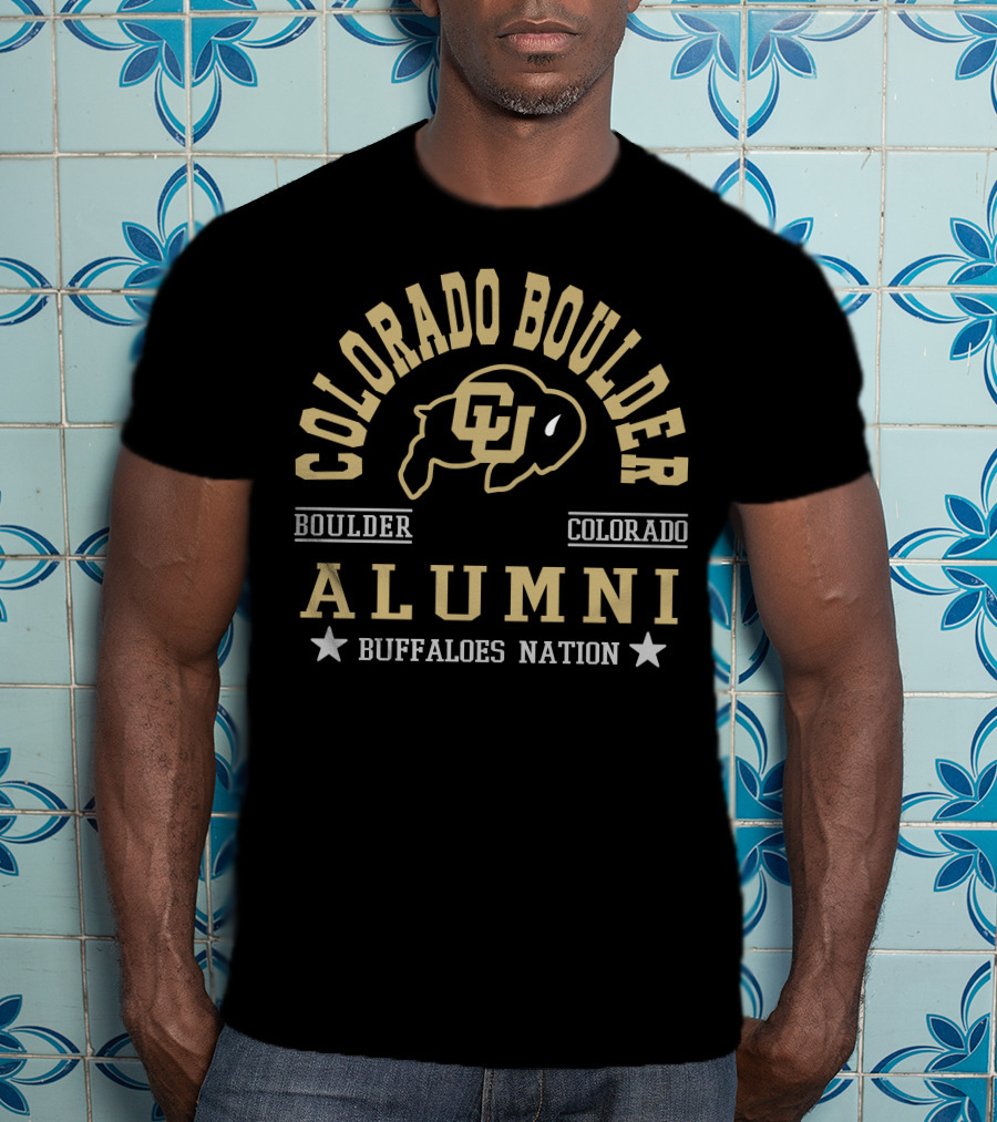 Colorado Boulder Alumni Buffaloes Nation Boulder Colorado T-Shirt