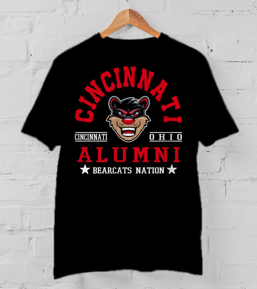 Cincinnati Ohio Alumni Bearcats Nation T-Shirt