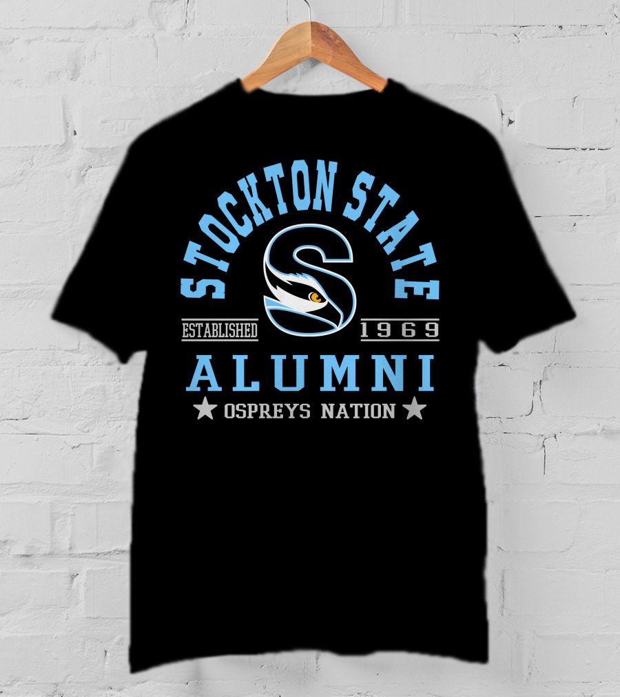 Stockton State Alumni Ospreys Nation Established 1969 T-Shirt