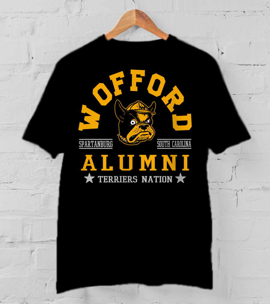 Wofford Alumni Terriers Nation Spartanburg South Carolina T-Shirt