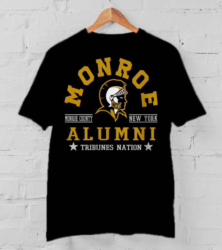 Monroe County New York Alumni Tribunes Nation T-Shirt