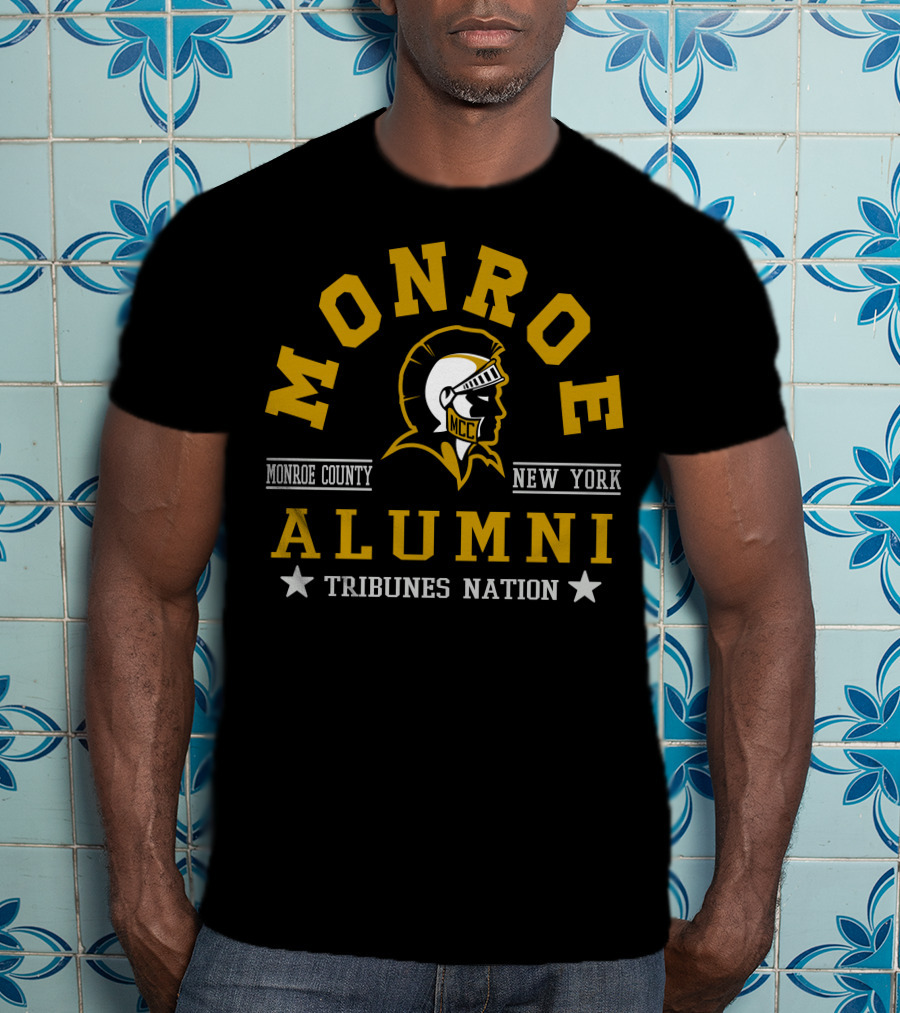 Monroe County New York Alumni Tribunes Nation T-Shirt