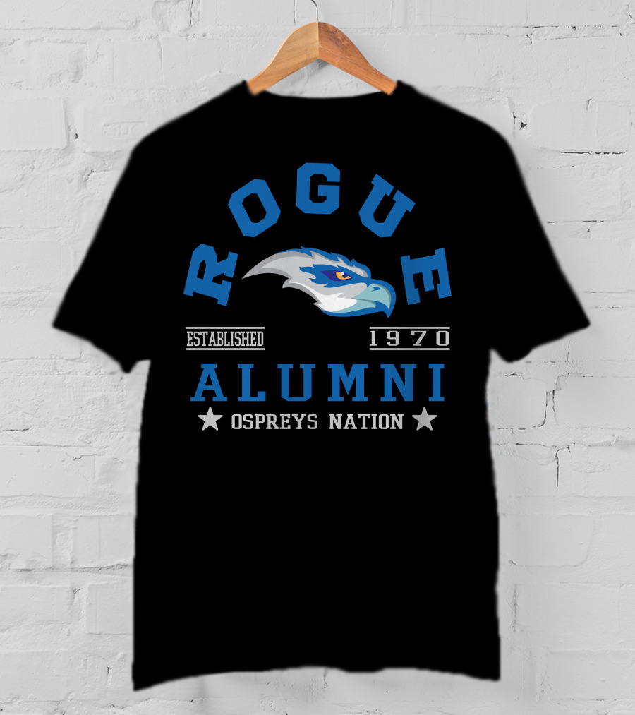 Rogue Alumni Established 1970 Ospreys Nation T-Shirt
