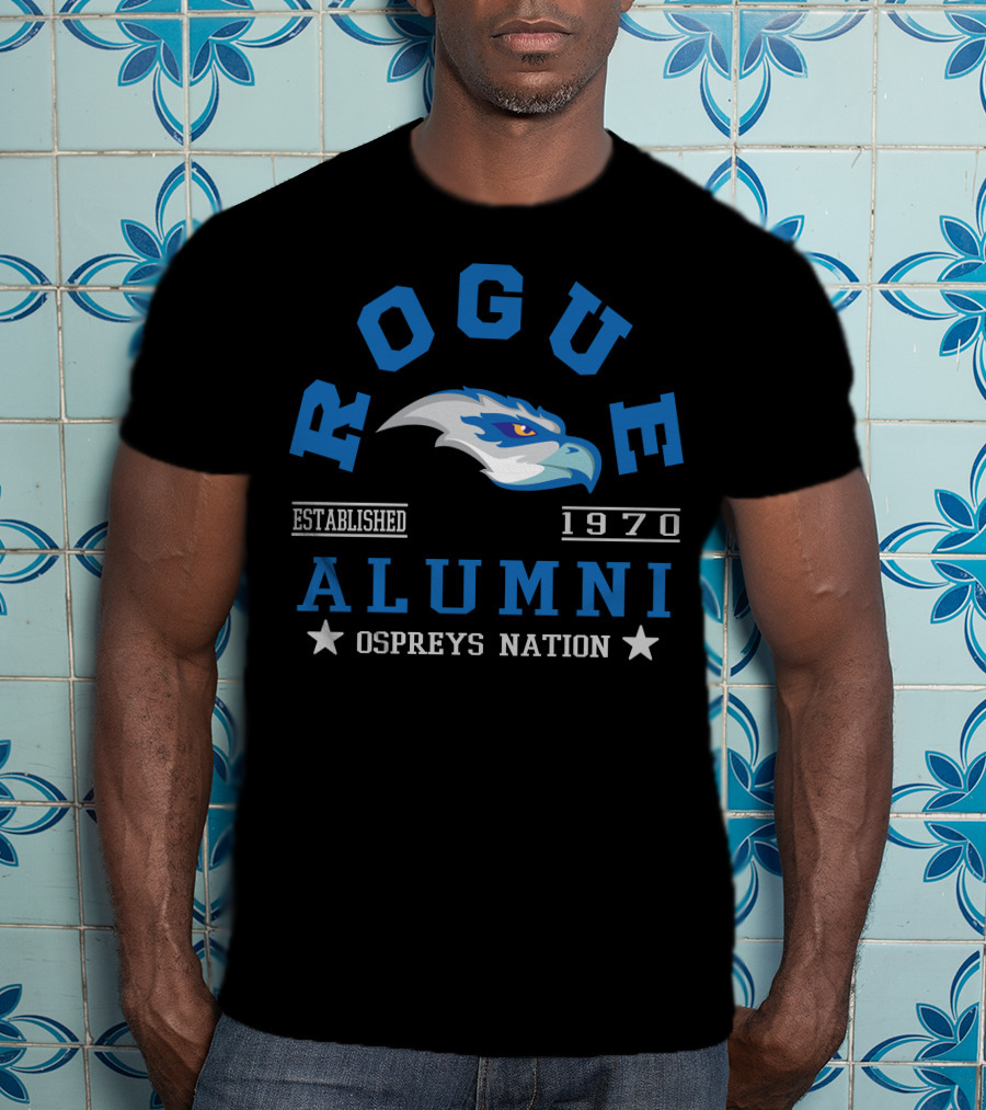 Rogue Alumni Established 1970 Ospreys Nation T-Shirt