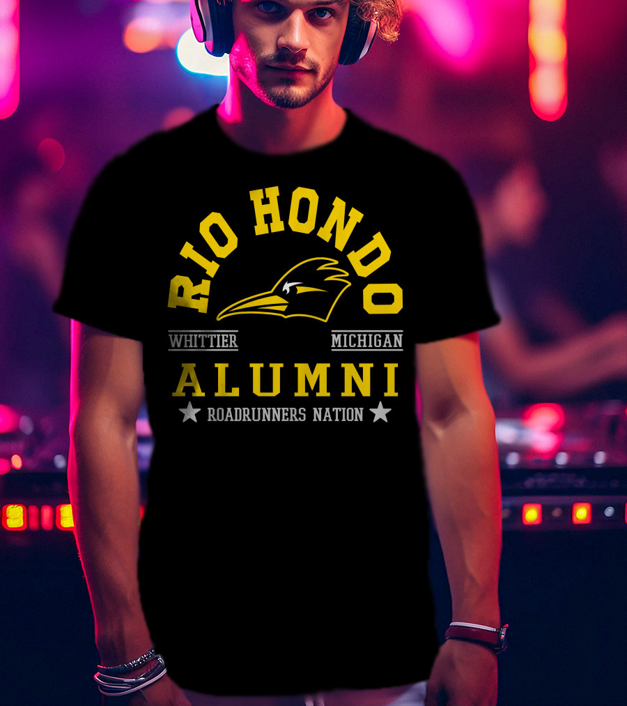 Rio Hondo Alumni Roadrunners Nation Whittier Michigan T-Shirt