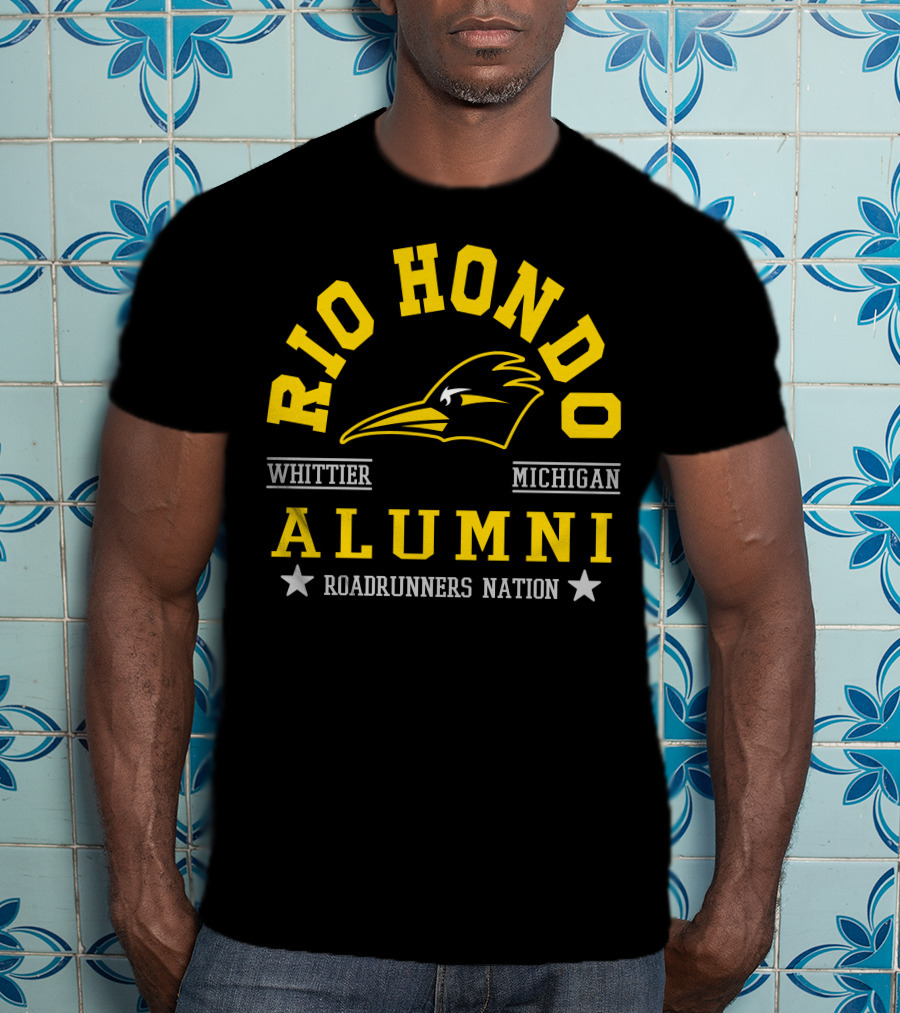 Rio Hondo Alumni Roadrunners Nation Whittier Michigan T-Shirt