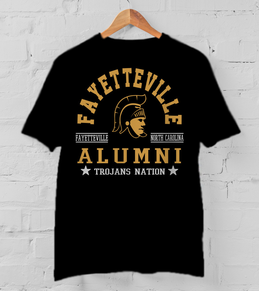 Fayetteville Alumni North Carolina Trojans Nation T-Shirt