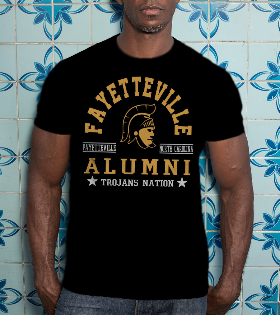 Fayetteville Alumni North Carolina Trojans Nation T-Shirt