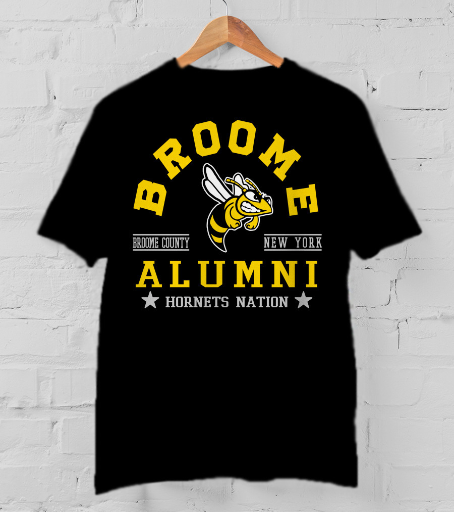 Broome County New York Alumni Hornets Nation T-Shirt