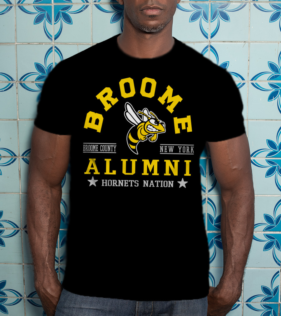 Broome County New York Alumni Hornets Nation T-Shirt