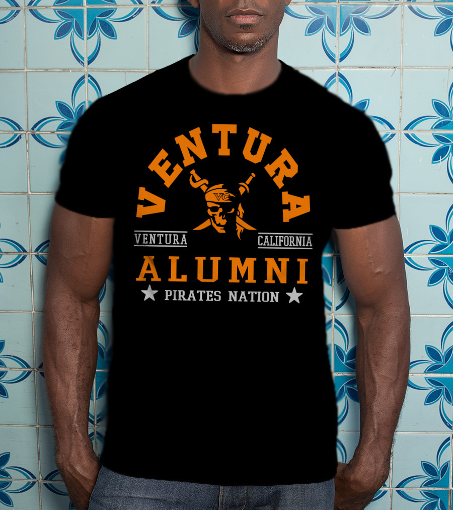 Ventura Alumni Pirates Nation California Ventura College T-Shirt
