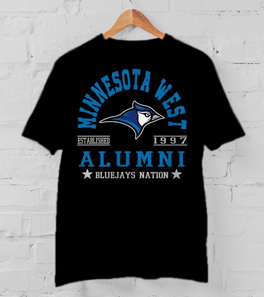 Minnesota West Established 1997 Alumni Bluejays Nation T-Shirt