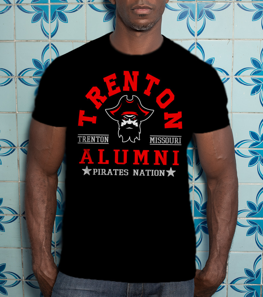 Trenton Missouri Alumni Pirates Nation T-Shirt