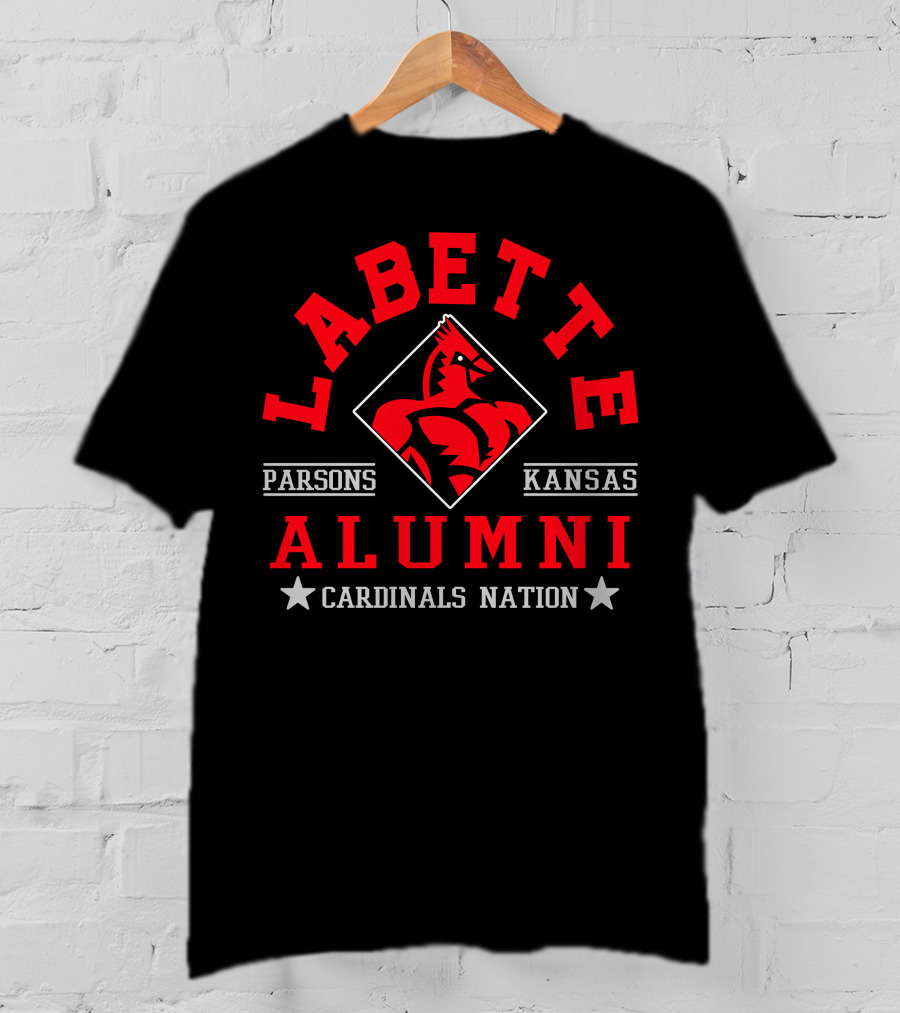 Labette Cardinals Alumni Parsons Kansas Nation T-Shirt