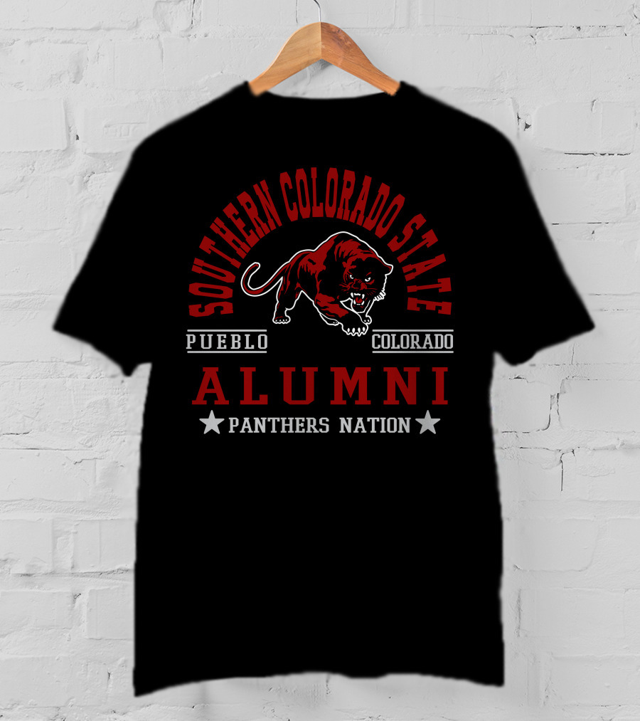 Southern Colorado State Pueblo Colorado Alumni Panthers Nation T-Shirt