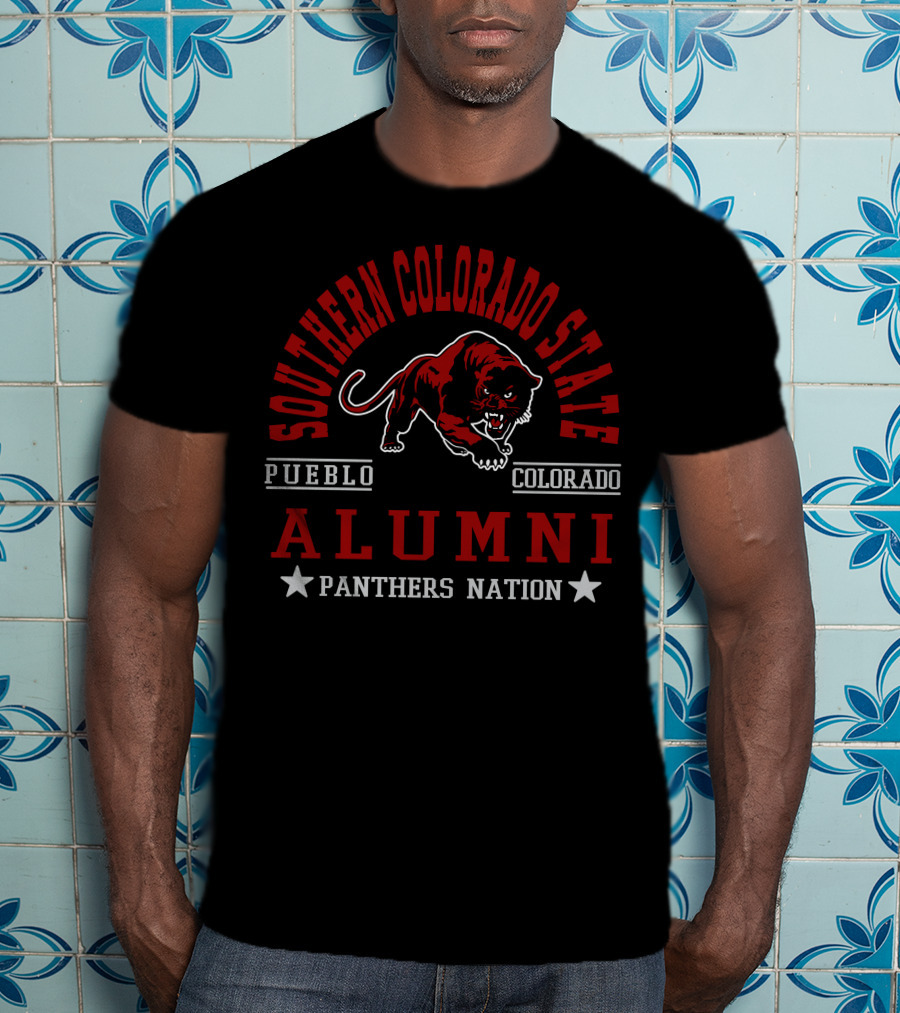 Southern Colorado State Pueblo Colorado Alumni Panthers Nation T-Shirt